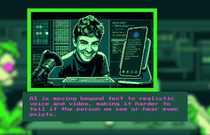 AI-generated voice tool
